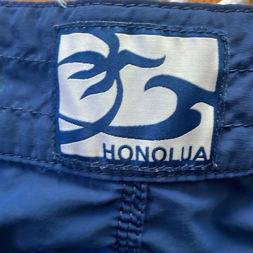 Honolua Surf Co. Blue Board Shorts Size 32